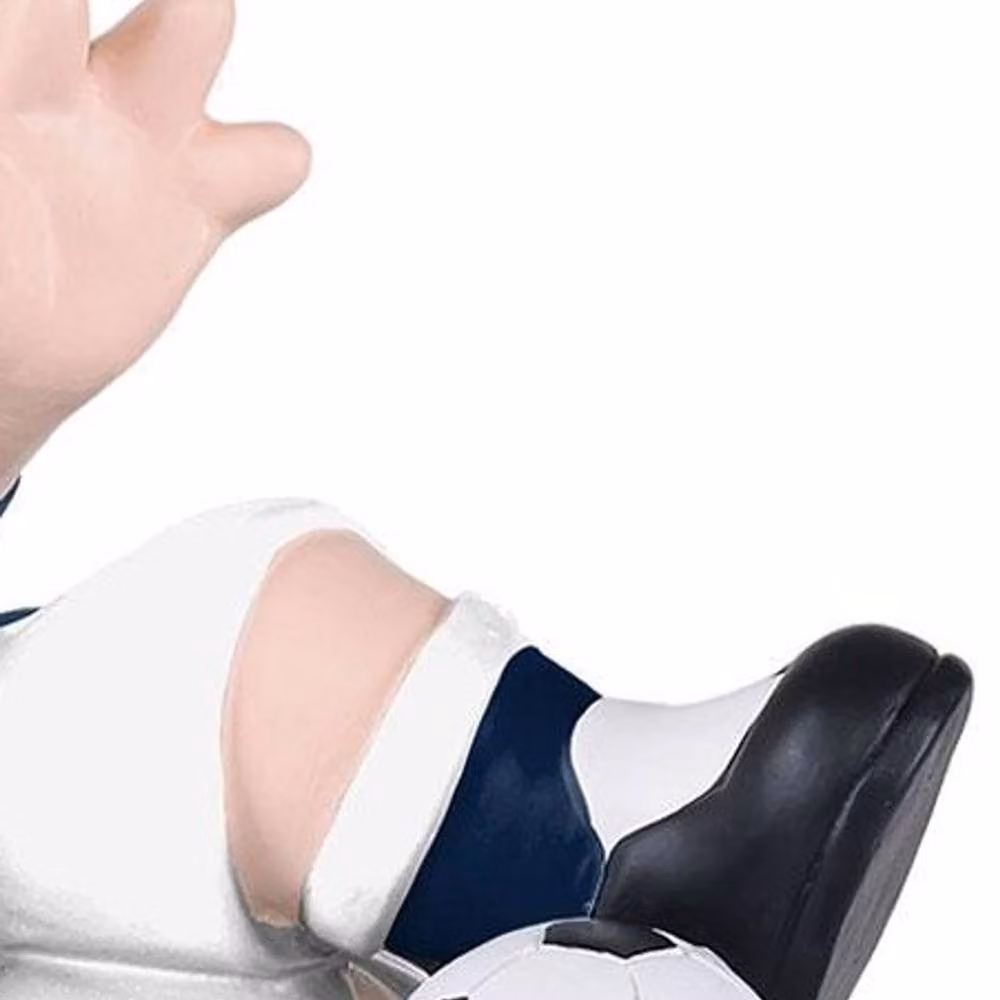 Scotland FA Sliding Tackle Garden Gnome in Navy Blue Plastic, H 15 cm x W 10 cm x D 8 cm – 2