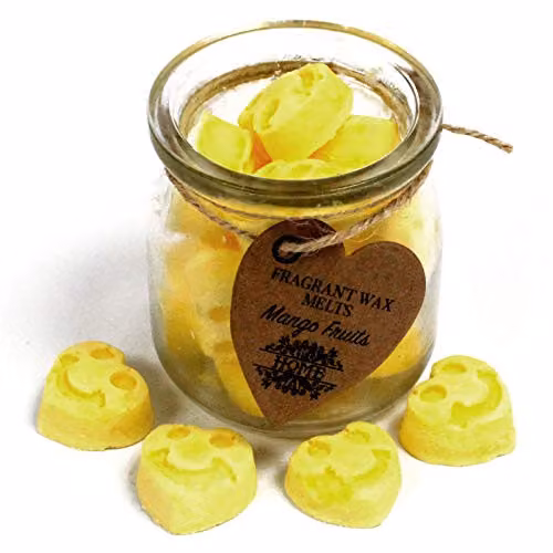 Ancient Wisdom Mango Scented Soy Wax Melts, Yellow