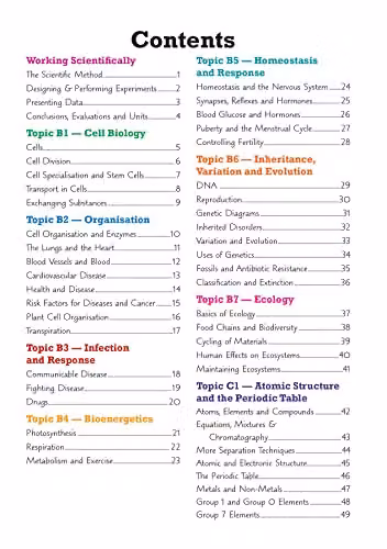 CGP GCSE Combined Science AQA Knowledge Organiser - Higher Tier – 2
