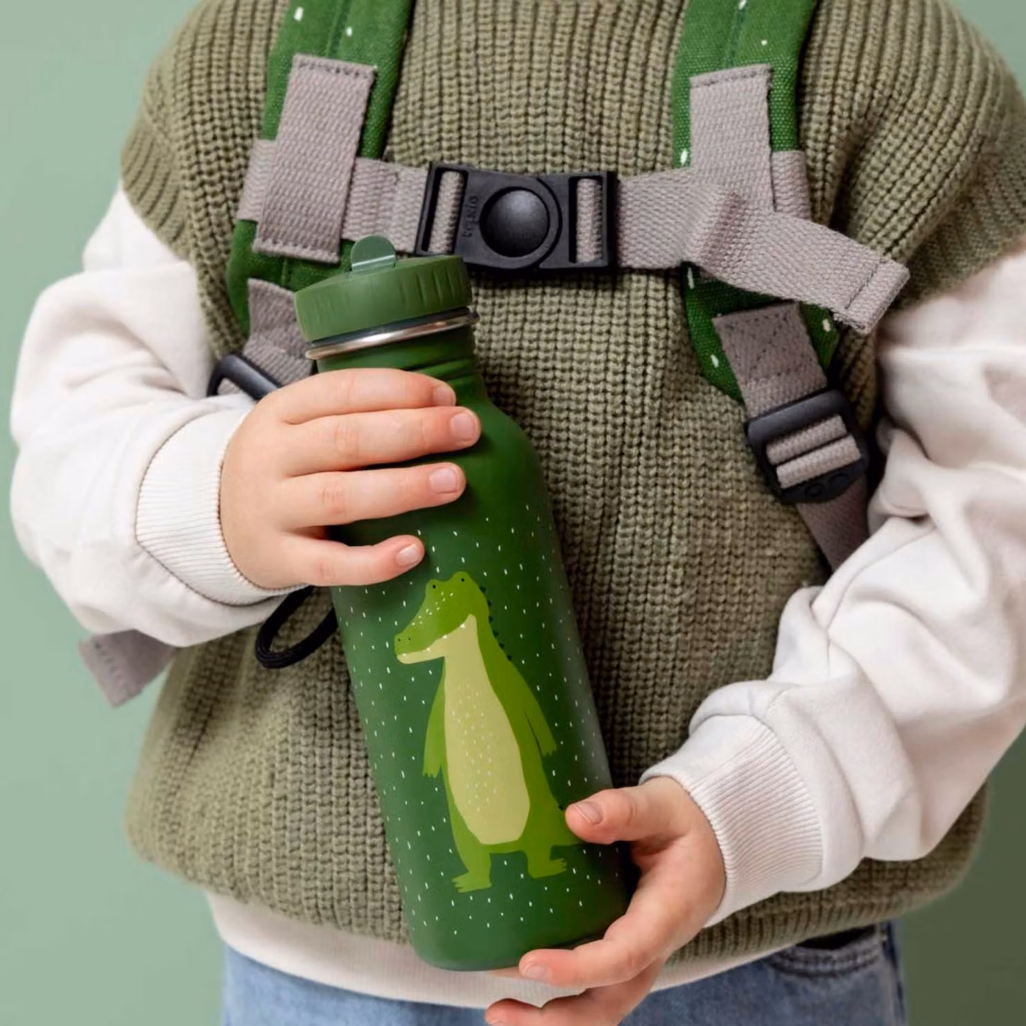 Trixie Mr. Alligator Bottle, 500ml, Green – 4