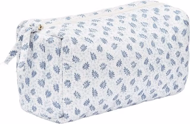 Murmur Nara Wash Bag in Ballintoy Blue