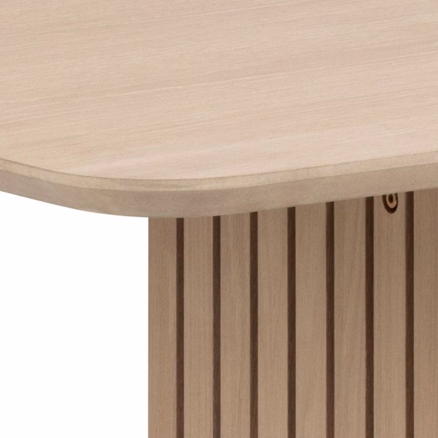 Christo Modern Rectangular Dining Table in Beige Oak Wood – 2