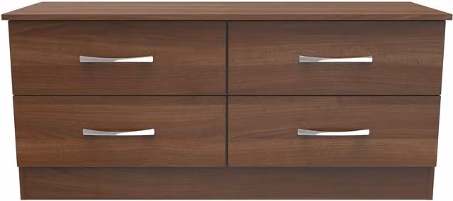 Avon Classic 4 Drawer Bed Box in Walnut Brown – 1