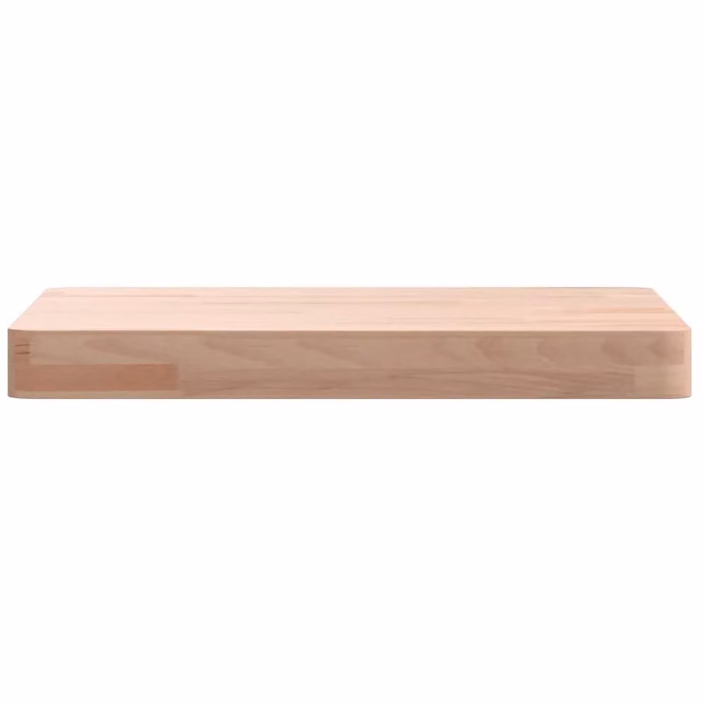 Berkfield Home Square Solid Beech Wood Table Top in Light Beige, W/D/H: 40 x 40 x 4 cm – 2