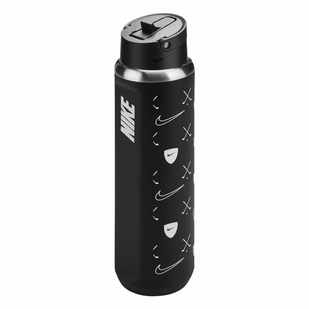 Nike SS Recharge Logo 710ml Bottle in Black – 2
