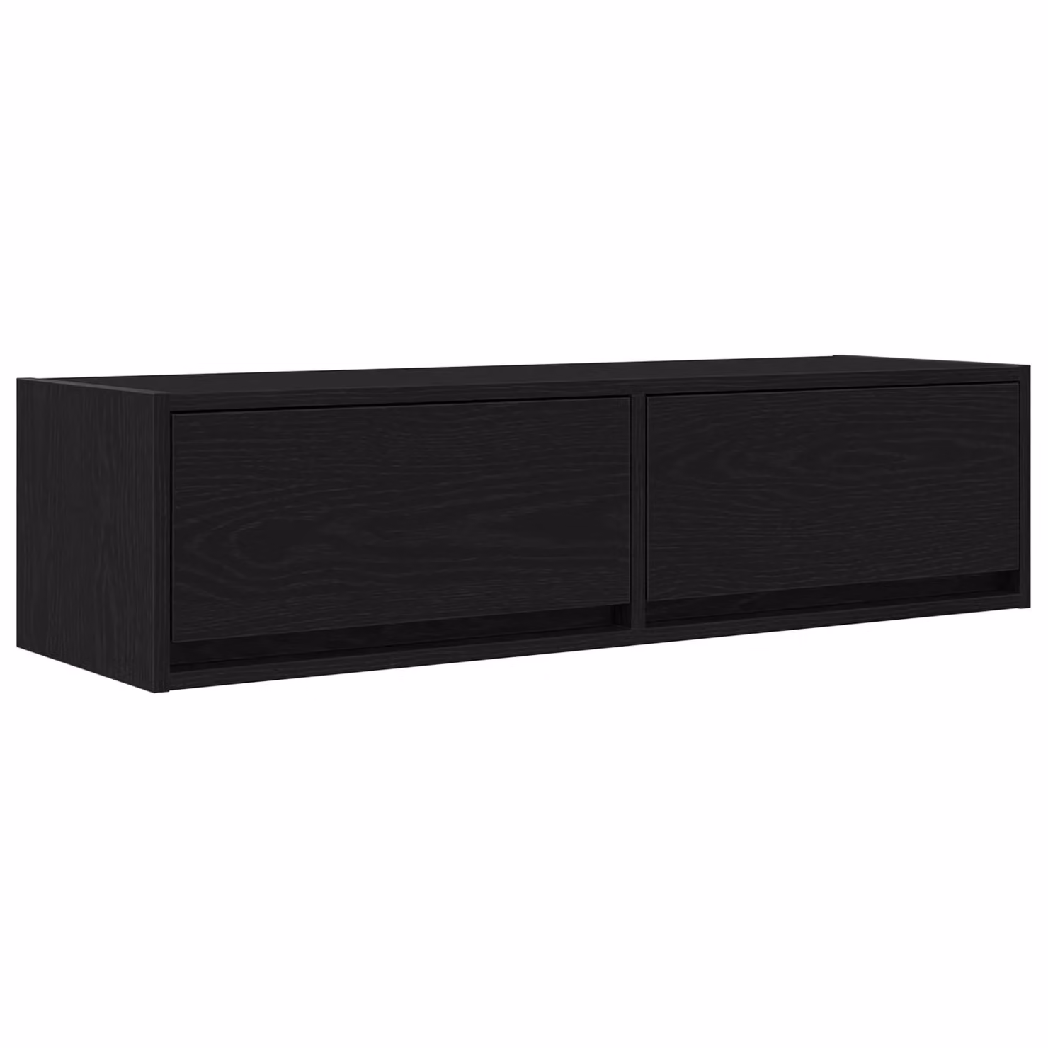 Berkfield Home Modern Black Oak TV Cabinet, W/D/H: 100 x 31 x 25.5 cm – 2