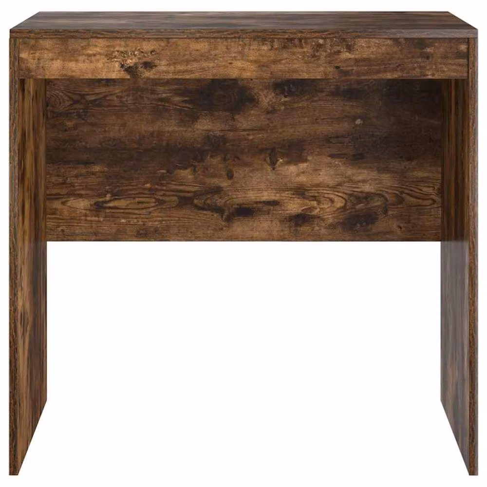 Berkfield Home Modern Writing Desk in Smoked Oak Brown, W/D/H: 80 x 50 x 76 cm – 4