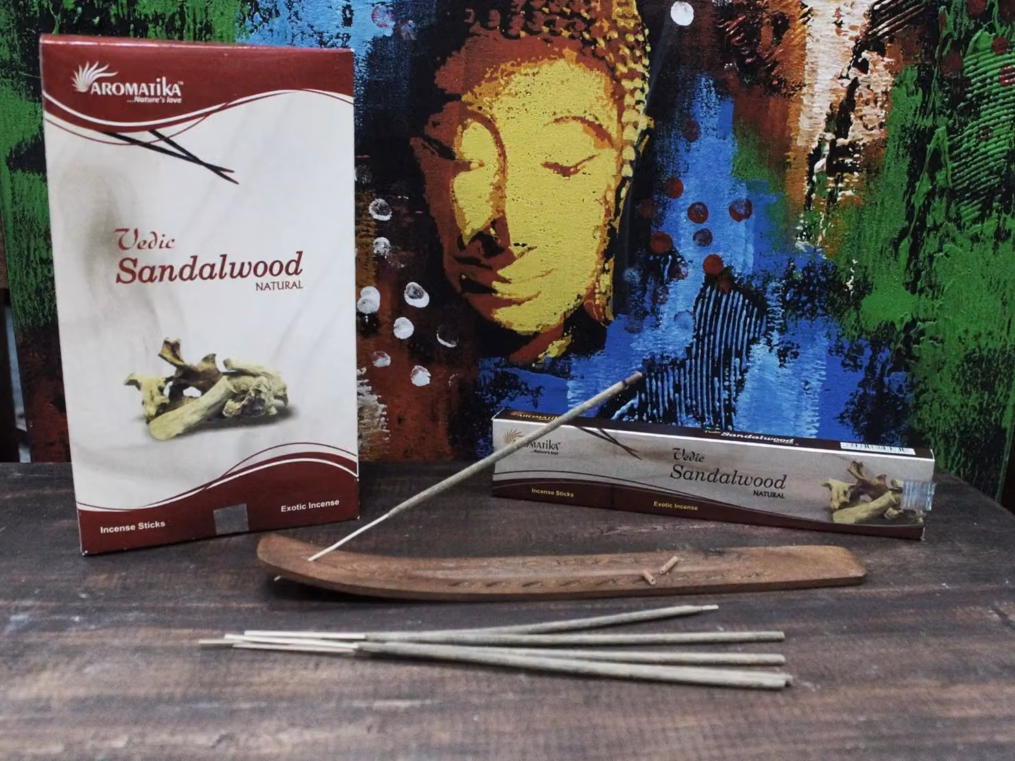 Aromatika Red Woody Incense Sticks – 2