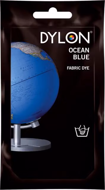 Dylon Hand Fabric Dye Sachet, Ocean Blue, 50 g