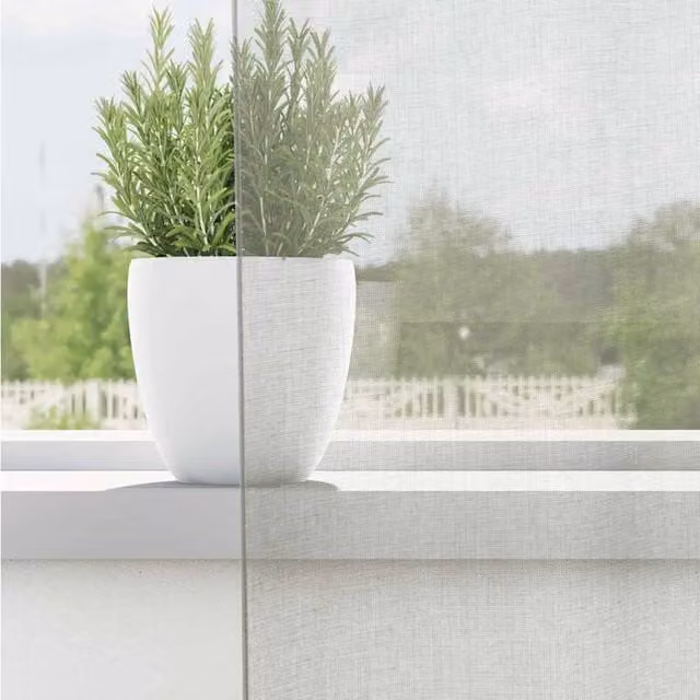 Berkfield Home Voile Fabric Panel Curtains with Eyelets, Grey, 2 Pack, W: 140 cm, H: 225 cm