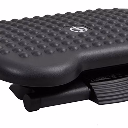 vidaXL Black Modern Footrest W/D/H: 46 x 34.5 x 11 cm – 4