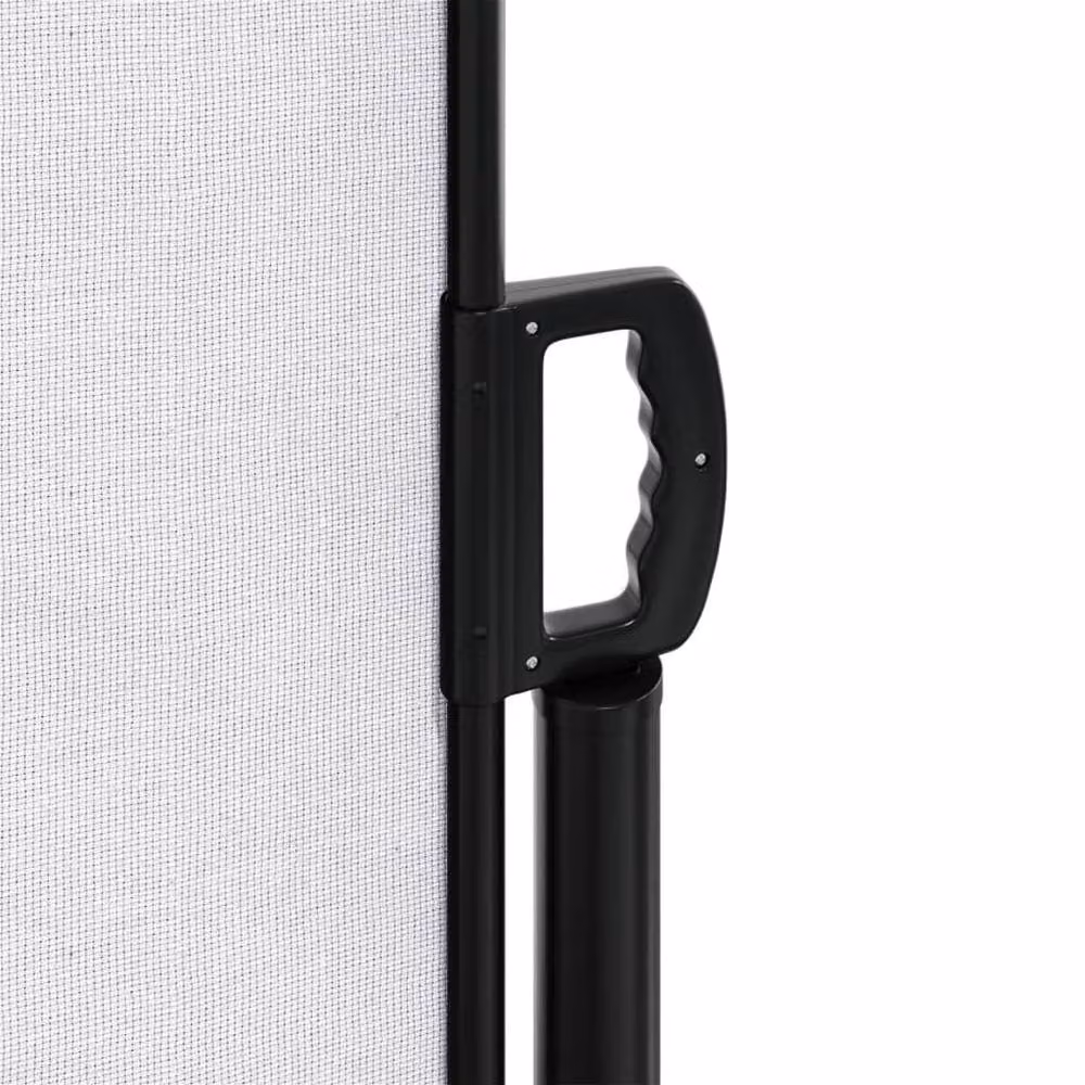 Berkfield Home Retractable Single Side Awning in White, W: 1000 cm, H: 160 cm – 4