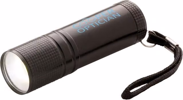 XD Design Aluminium LED COB Torch in Black