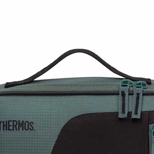 Thermos Radiance 4L Insulated Lunch Bag in Green with Leakproof Lining and Clip Closure – 12