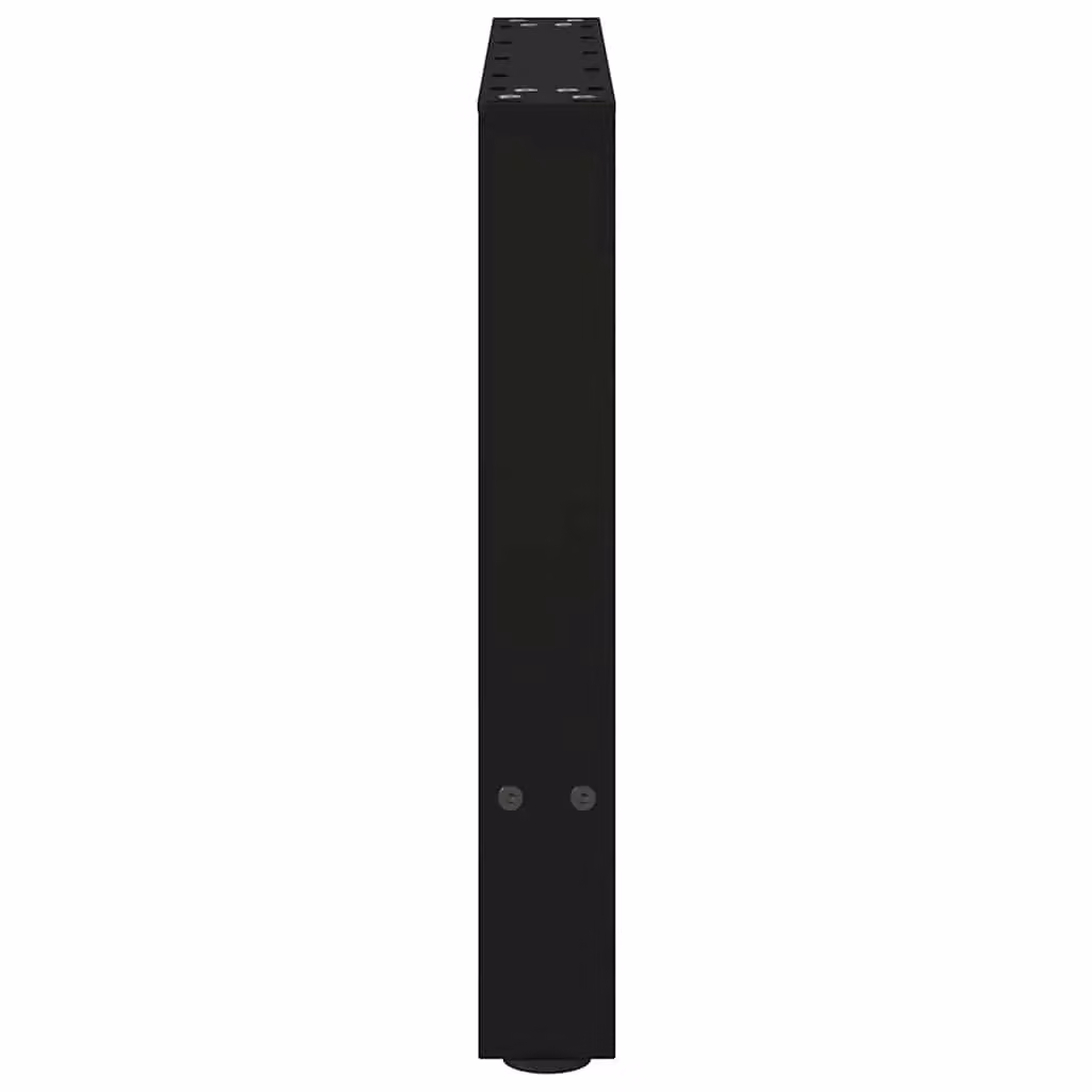 Berkfield Home Black Steel Coffee Table Legs, 2 Pieces, H: 60 cm – 5