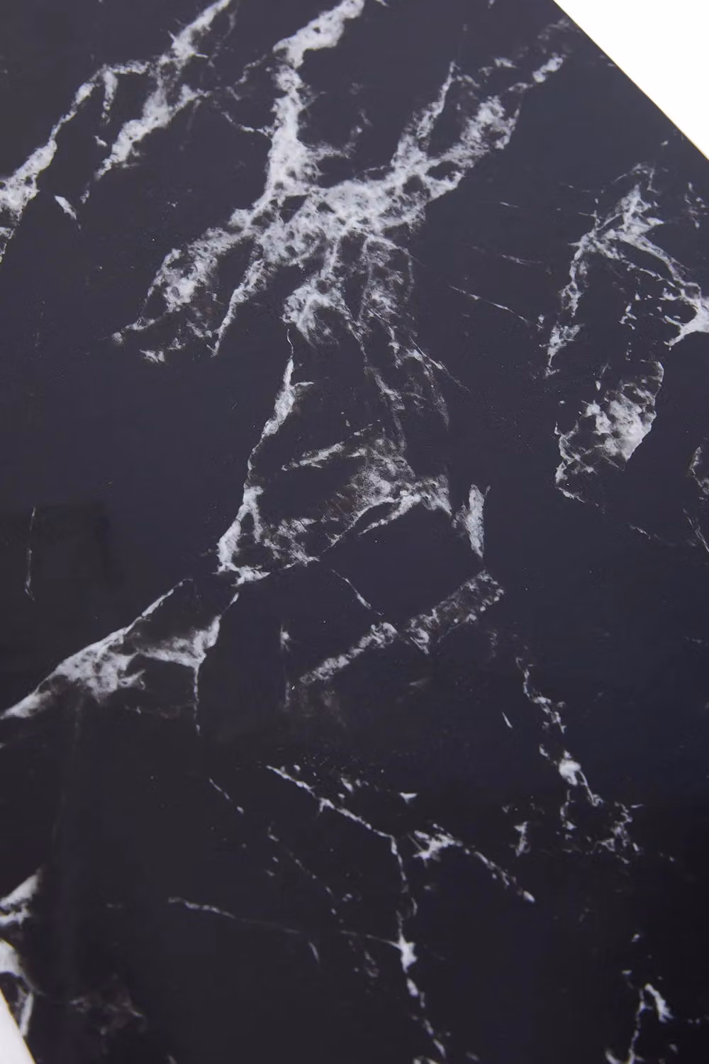 Living and Home 10pcs Black Marble Peel and Stick PVC Wall Tile Stickers for Bathroom, Kitchen and Living Room – 4