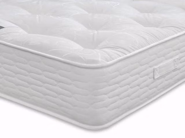 ASC Linden 1000 Pocket Spring Mattress, White, W: 180 cm x D: 200 cm