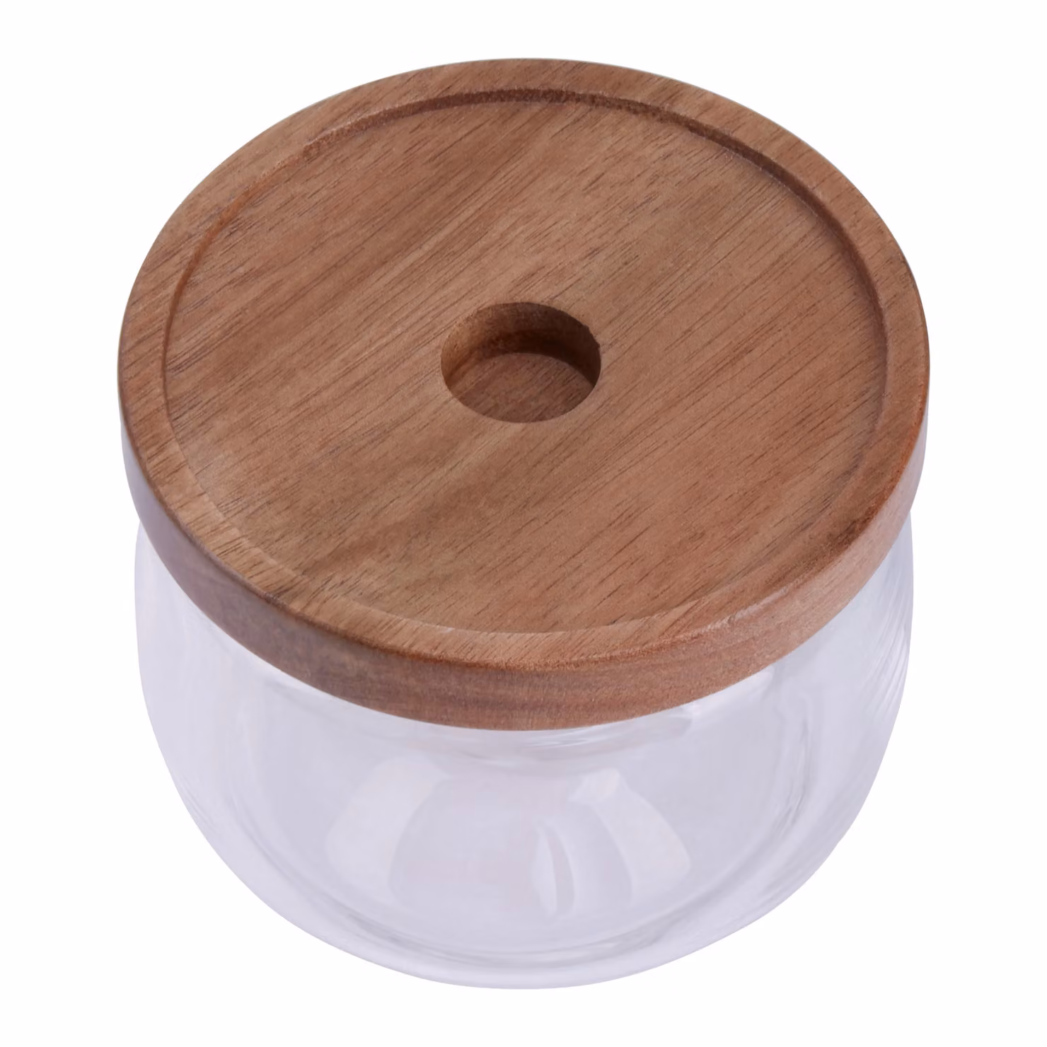 Orsina Airtight Glass Storage Jar with Lid, 560ml, Clear – 2