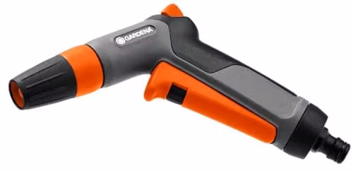 Gardena Classic Spray Gun with Flow Control and Frost Protection in Orange, Black and Grey – 1