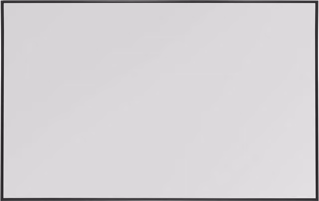 Artus Black Aluminium Edged Rectangular Hanging Mirror by MirrorOutlet