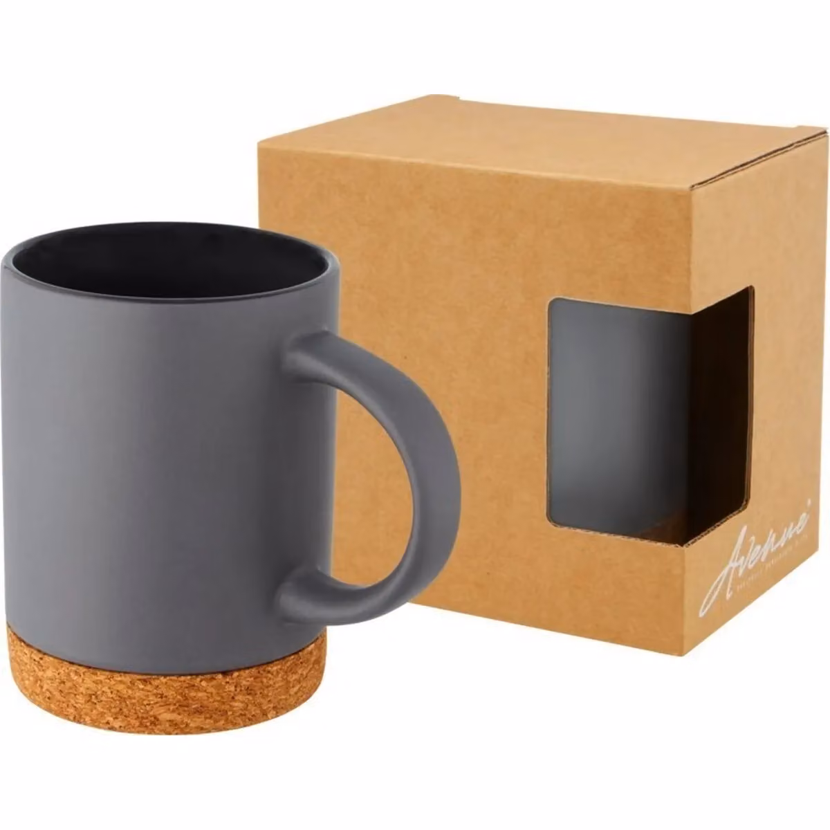Avenue Neiva Grey Ceramic Mug, 425ml – 2