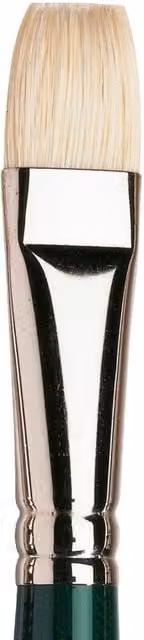 Winsor & Newton Winton Hog Short Flat Bright Brush, Size 10