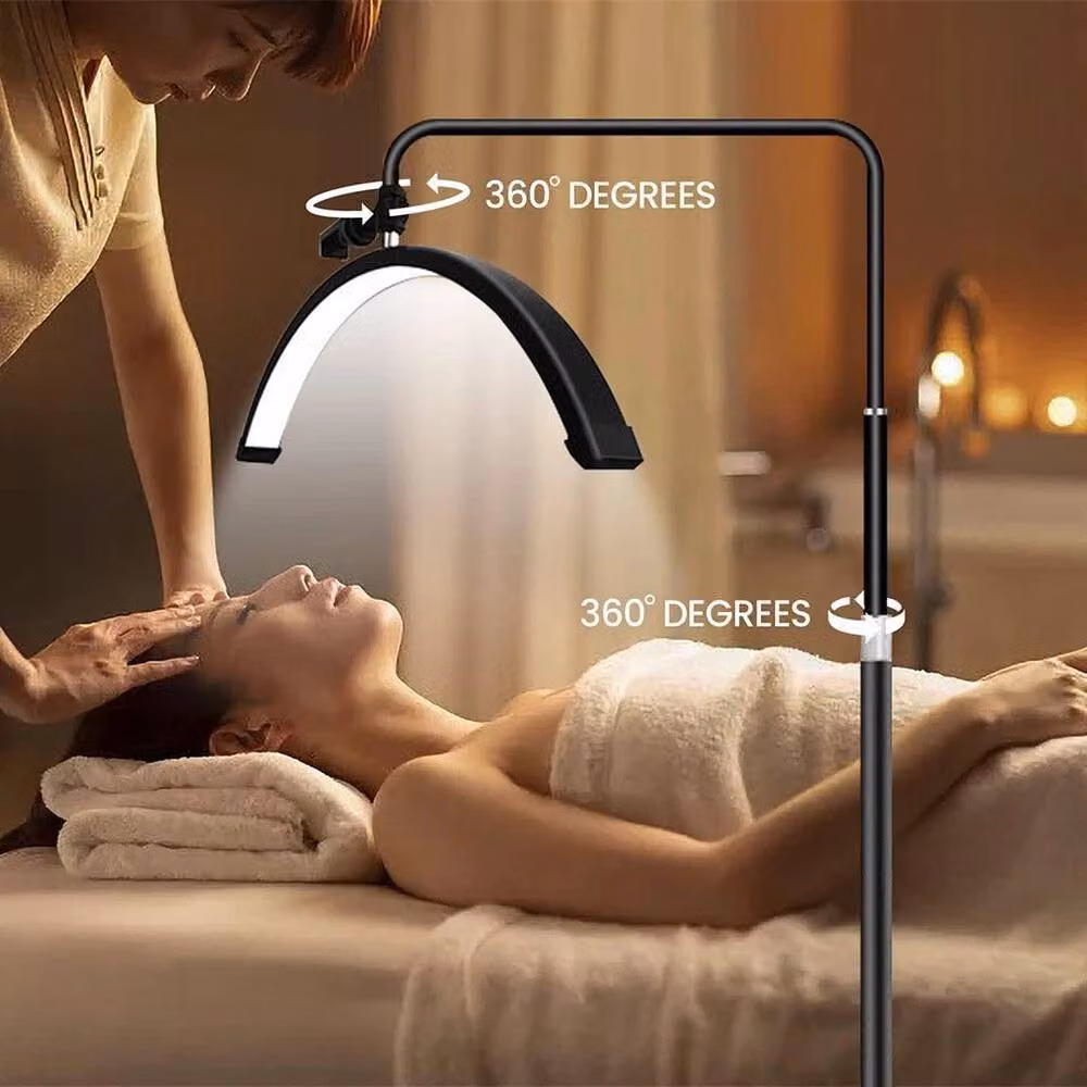 SPETLEK 36W Half-moon Shaped LED Floor Fill Light in Black – 2