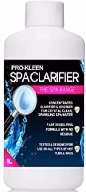 Pro-Kleen Hot Tub and Spa Clarifier Cleaner, 1kg, White