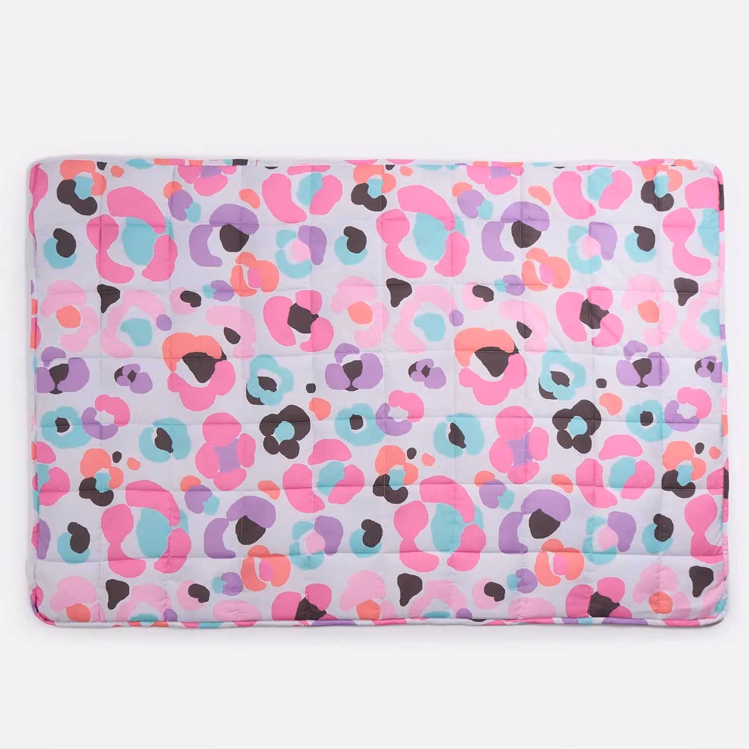 OHS Leopard Print Weighted Blanket for Anxiety and Stress Relief in Pink – 2