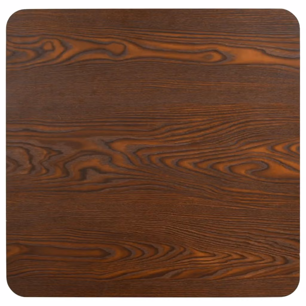 Berkfield Home Bistro Table in Dark Brown, W/D/H: 60 x 60 x 75 cm – 3