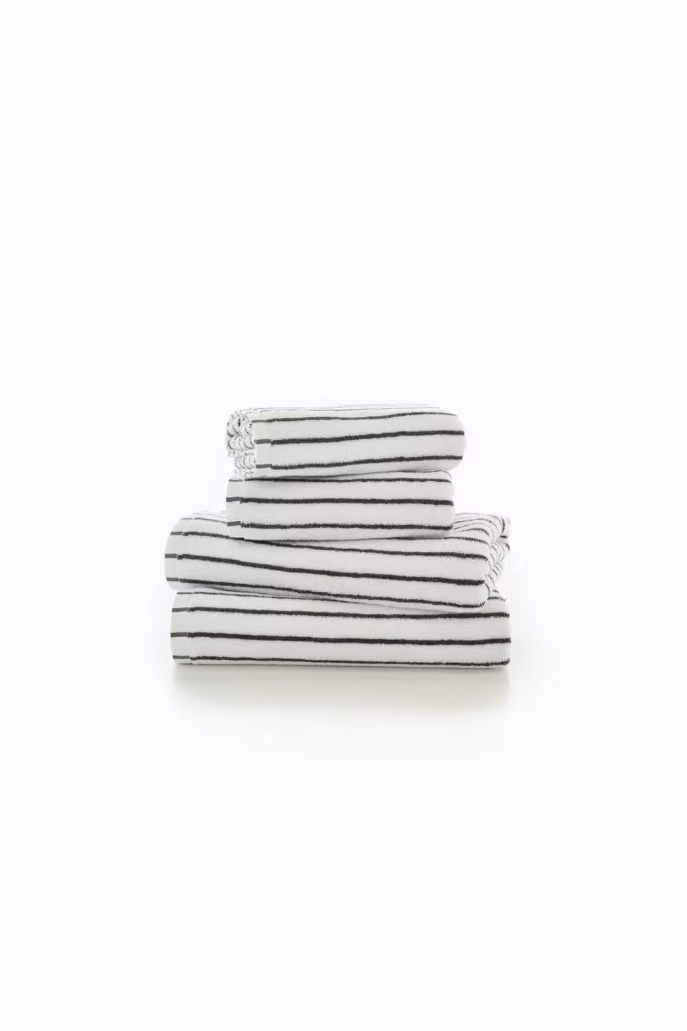 Deyongs Malmo Striped Pure Cotton Towel in White, 480 GSM – 2