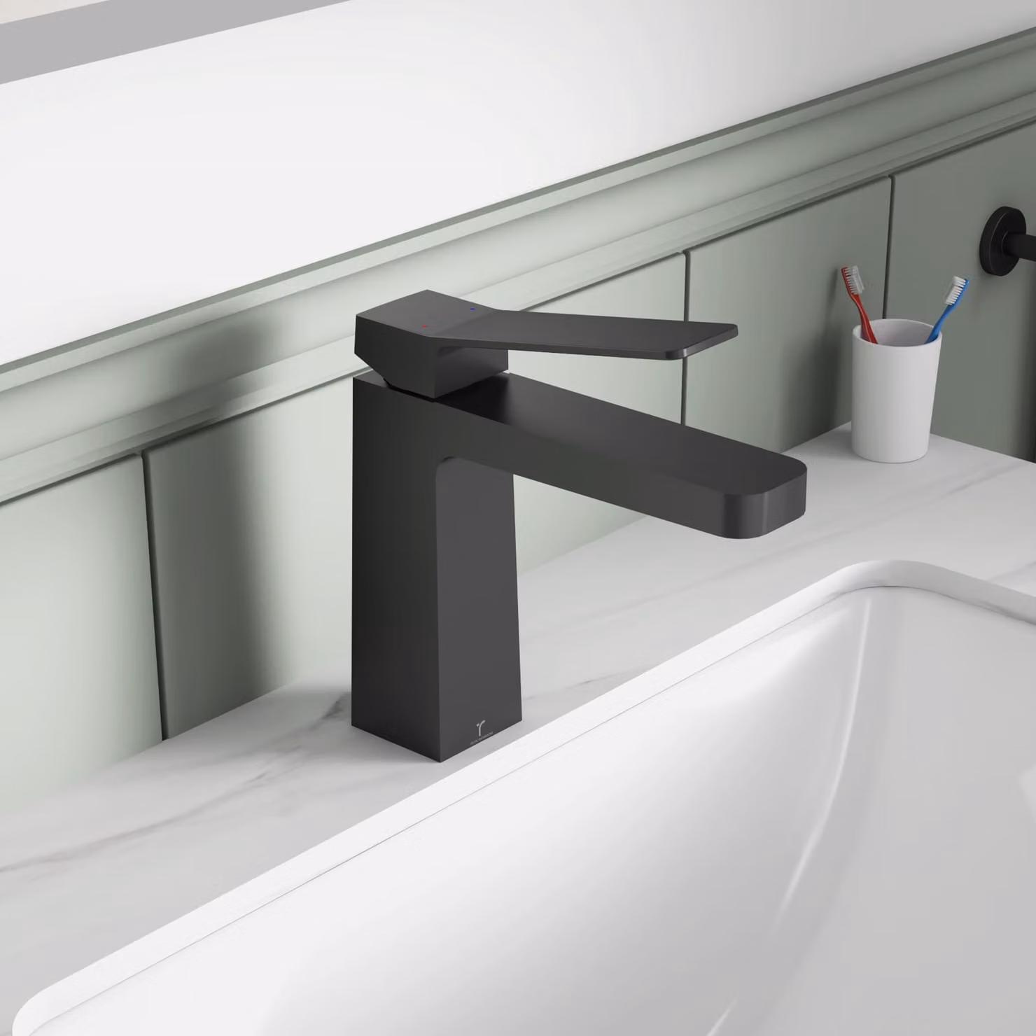 Astra Mono Basin Mixer Tap in Matt Black
