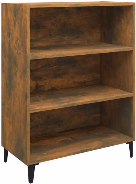 Berkfield Home Classic Sideboard in Smoked Oak Brown, W/D/H: 69.5 x 32.5 x 90 cm – 1