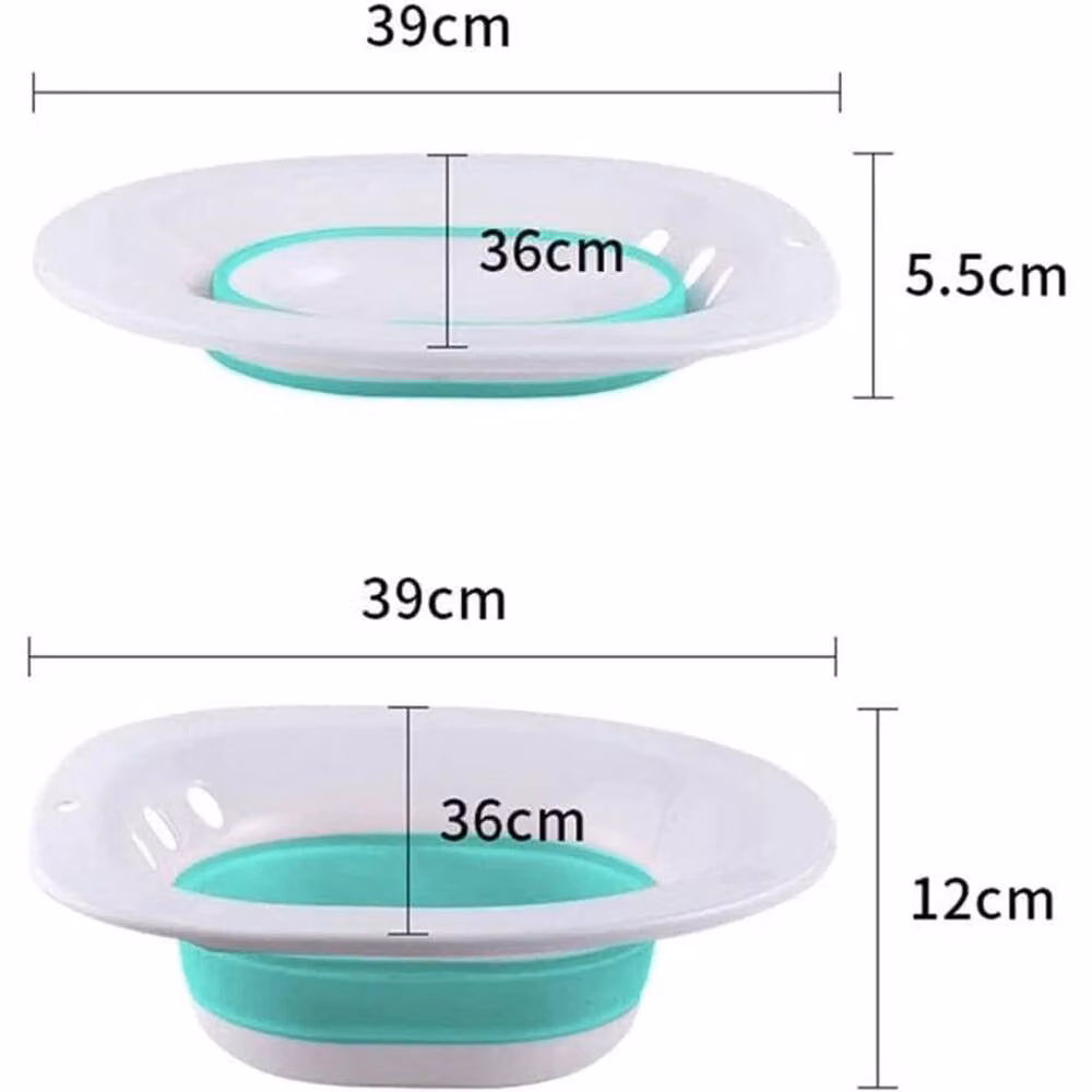 Kelvenix Bidet Bathtub Sitz Bath Bowl in White, W/D/H: 39.0 x 36.0 x 12.5 cm – 1