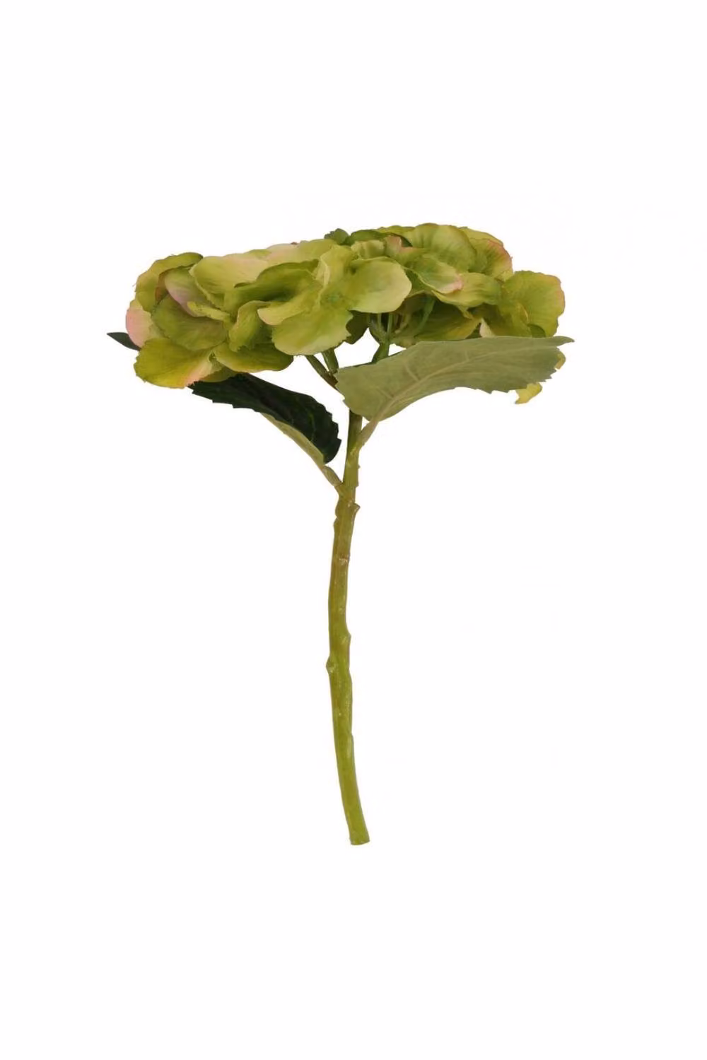 KDMD Green Hydrangea Artificial Textile Flowers, 3 Pack – 3