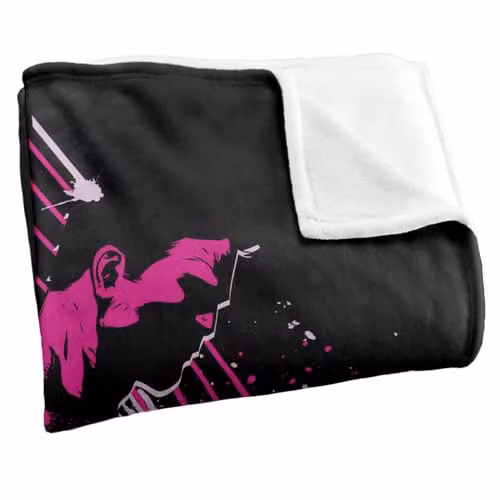 Warner Bros. Man of Steel Pink Splatter Super Soft Fleece Throw Blanket, W: 127.0 cm, H: 152.4 cm – 2