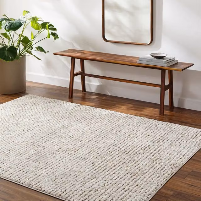 Livabliss Freud Modern High Pile Rug in Black and Brown, W: 160 cm, L: 215 cm – 1