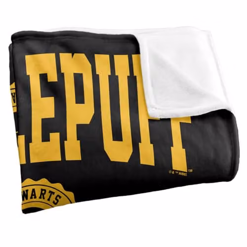 Warner Bros. Harry Potter Hufflepuff Seal Super Soft Fleece Throw Blanket, Multicolour – 2
