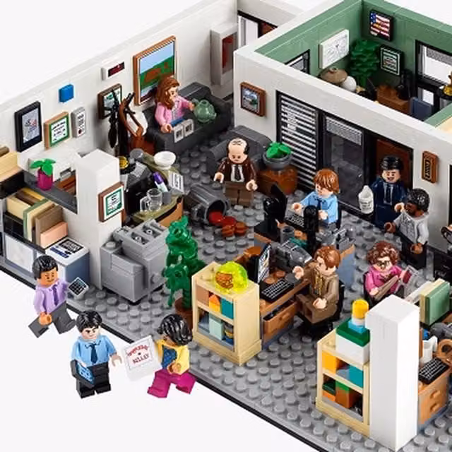 Lego Ideas The Office Multicolour and Grey Creative Building Set