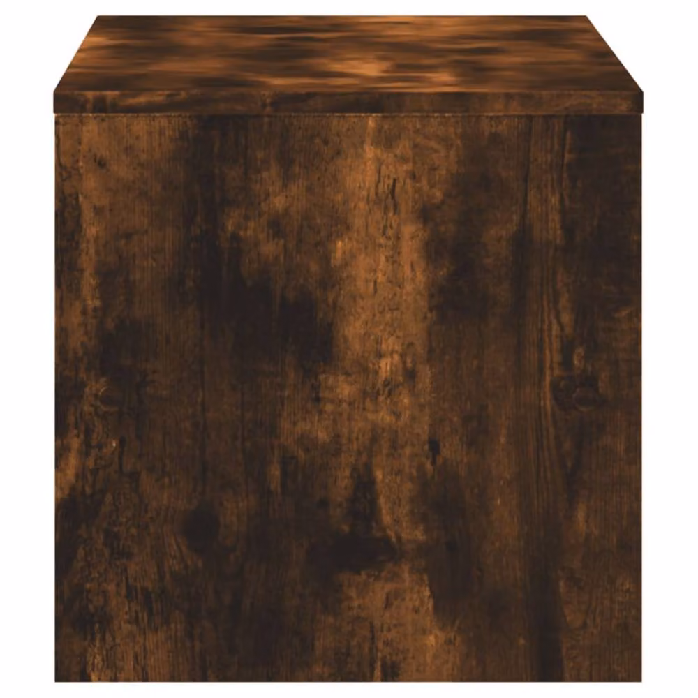 Berkfield Home Modern Smoked Oak TV Cabinet in Brown, W/D/H: 120 x 40 x 40 cm – 5