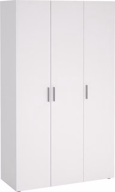 Furniture To Go Pepe 3-Door Wardrobe in White Matt Finish
