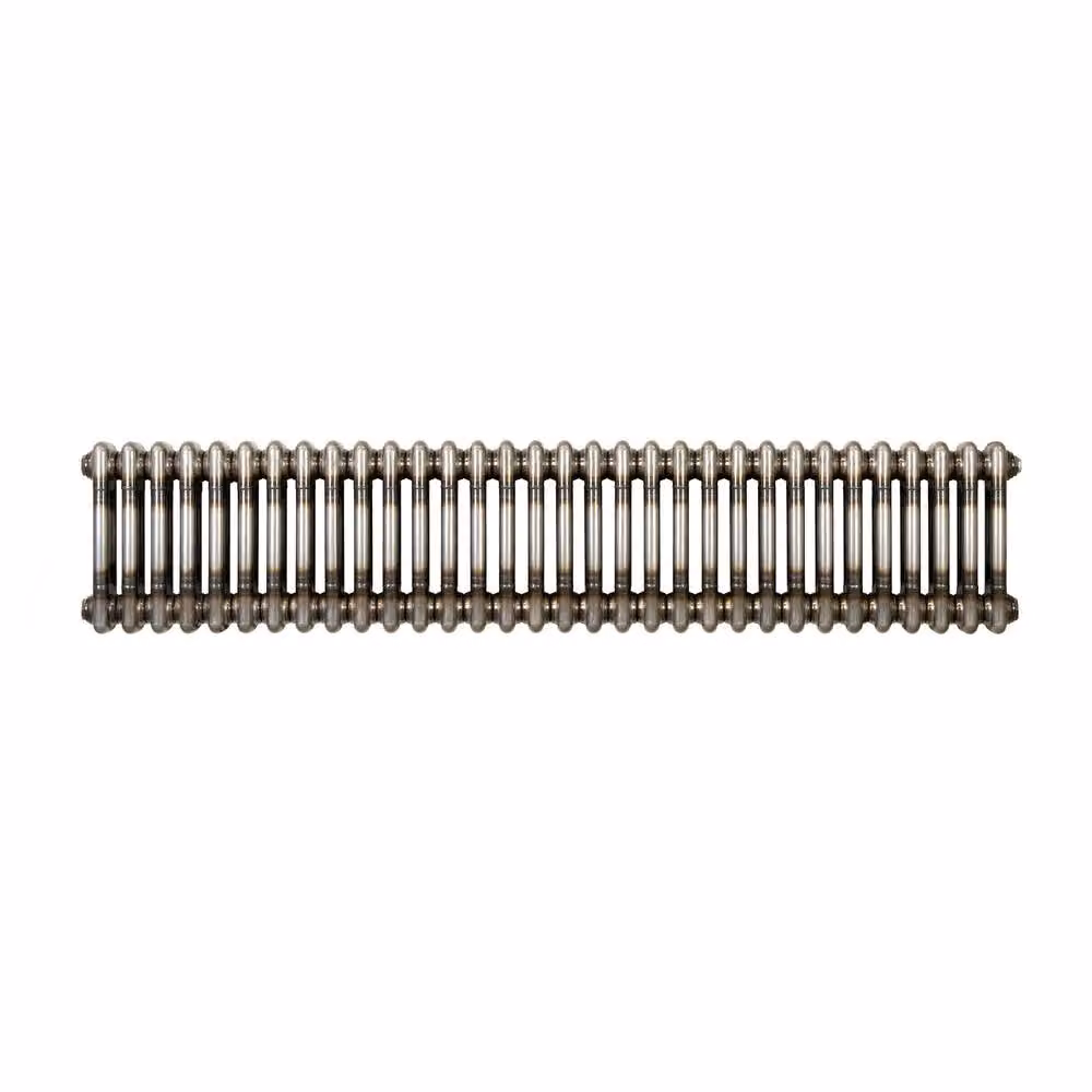 Monstershop Traditional 2 Column Steel Radiator in Silver, H 146 cm x W 3 cm – 2