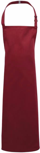 Premier Plain Cotton Childrens Apron in Red