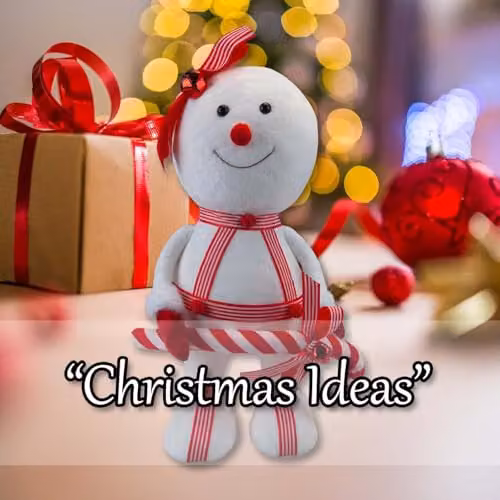 VFM e-Store White Christmas Snowman Tabletop Decoration, W/H: 35 x 17 cm – 5