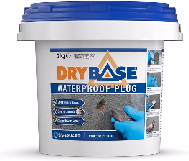 Drybase Waterproof Plug, Grey, 3kg