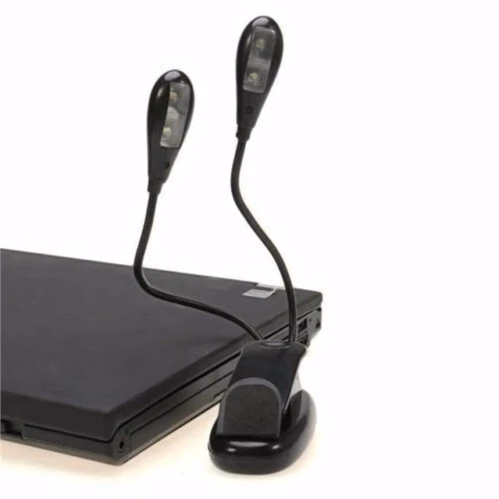Nordara Black Clip-on LED Music Stand Light with 6 Adjustable LEDs – 3