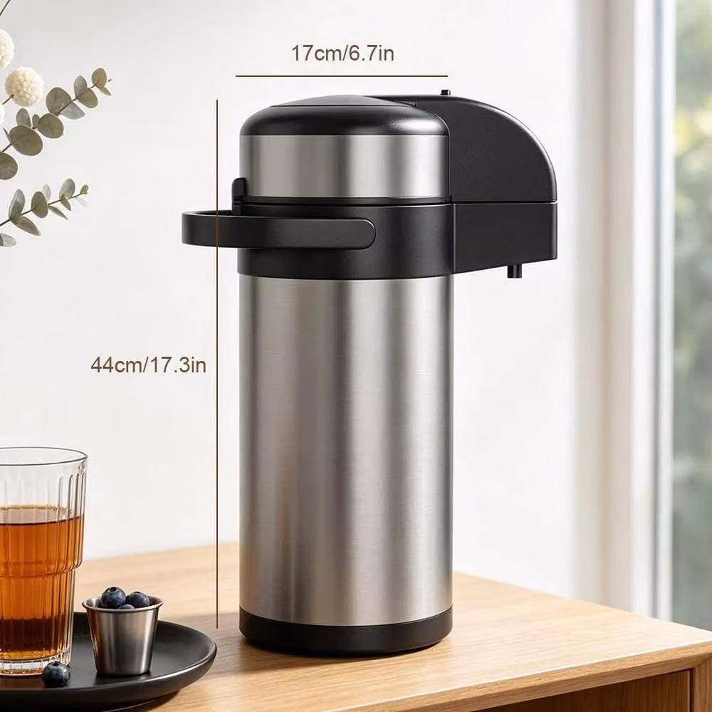 PAWNORA 5L Air Pot Tea Vacuum Flask in Grey – 2