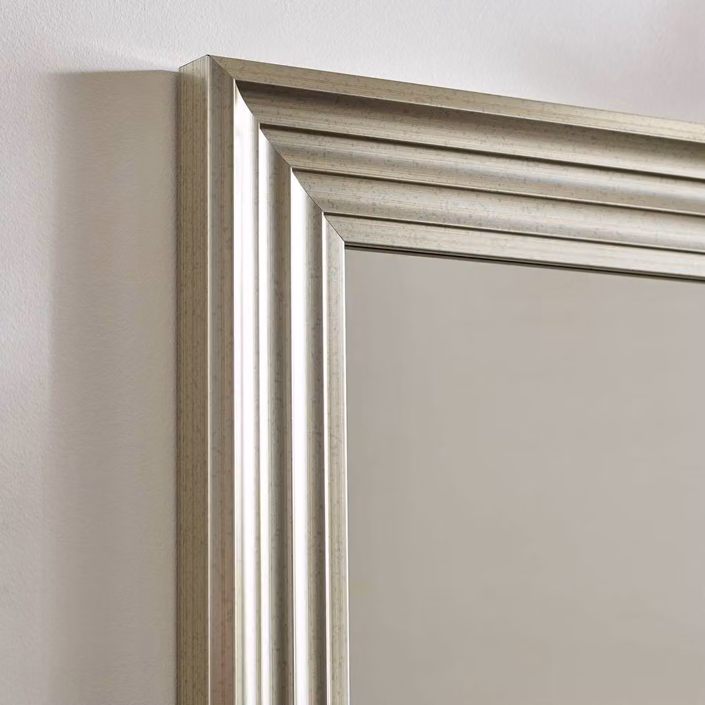 Cheshire Metro Pewter Tall Rectangular Dressing Mirror in Grey – 2