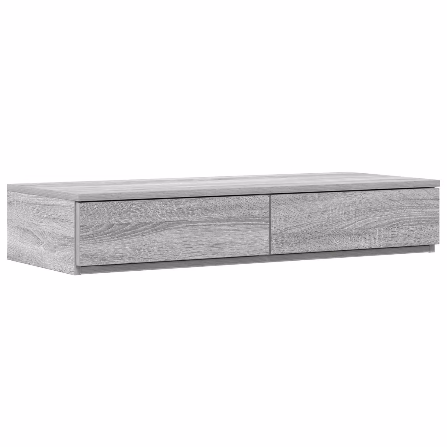 Berkfield Home Sonoma Bed Drawers in Grey, W/D/H: 75 x 36.5 x 16.5 cm – 1