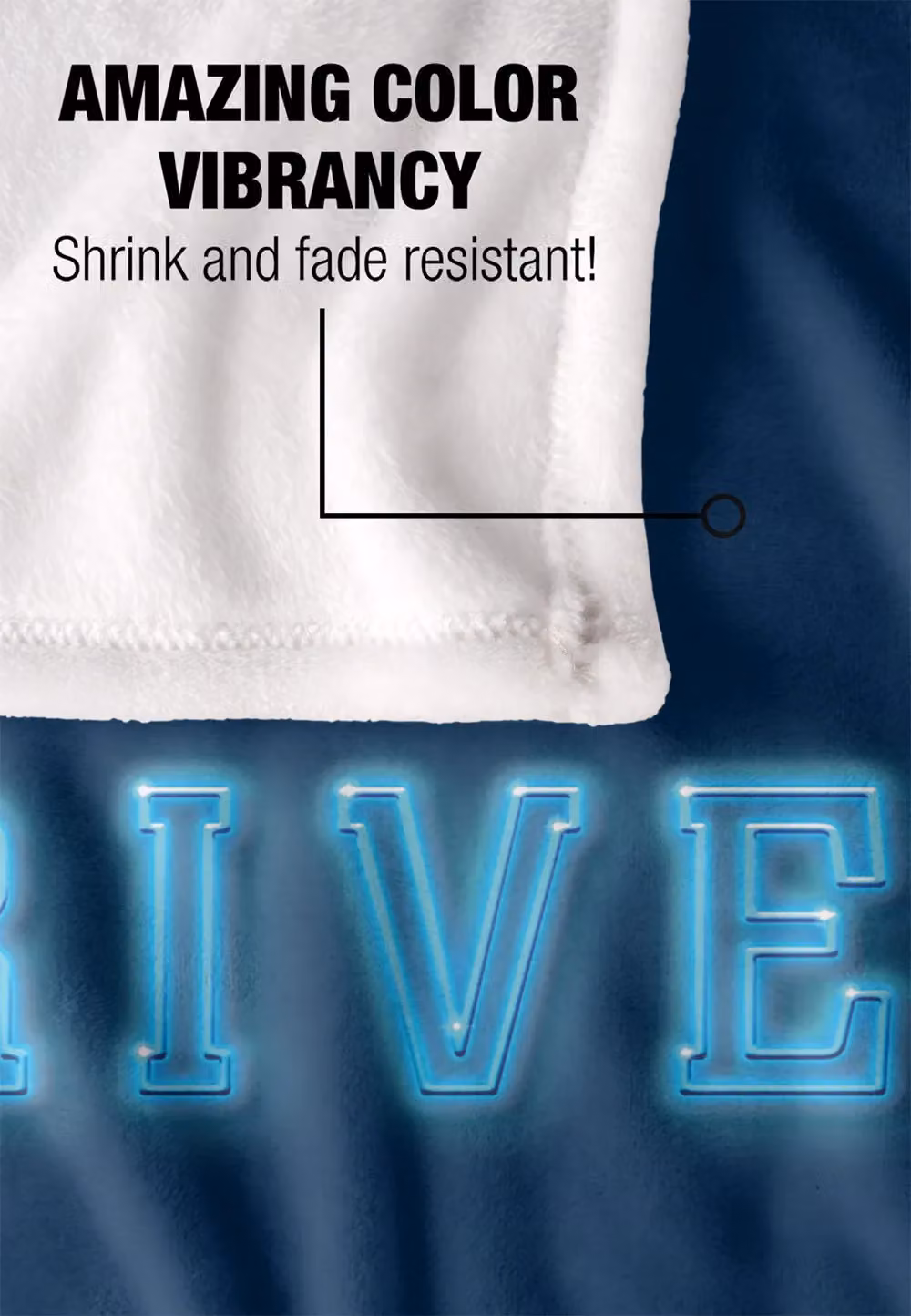 Warner Brothers Riverdale Logo Silky Touch Super Soft Throw Blanket in White, W: 152 cm, D: 127 cm – 2